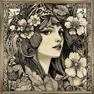 Pyramodelia style, Midjourney V6.1: traditional folk art