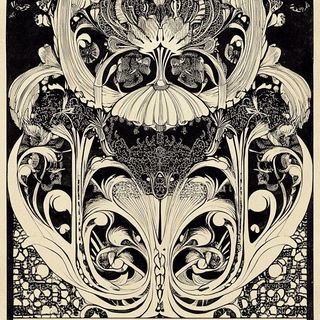 Pyramodelia style, Midjourney V6.1: creative pattern composition