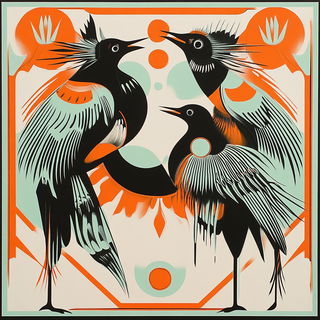Pastelithography style, Midjourney V6.1: traditional folk art