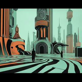 Pastelithography style, Midjourney V6.1: cinematic shot from sci-fi movie