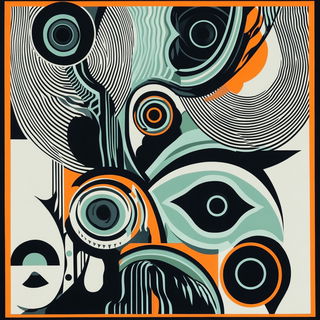 Pastelithography style, Midjourney V6.1: creative pattern composition