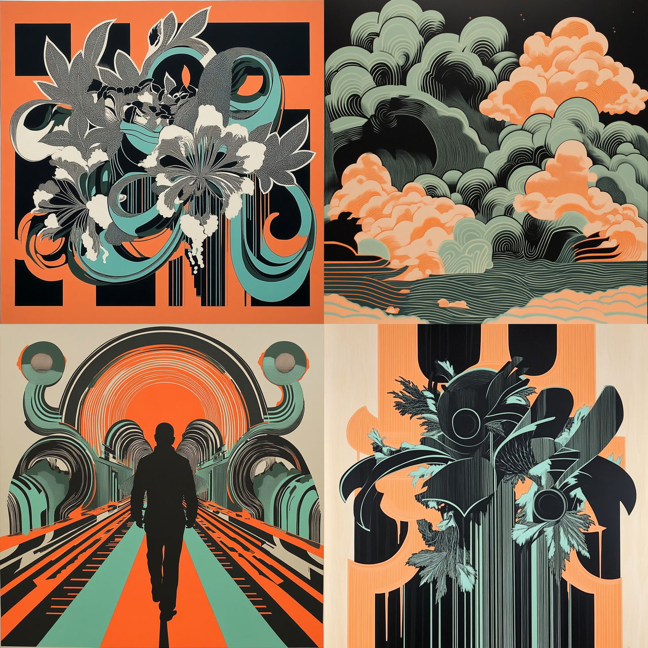 Pastelithography style, Midjourney V6.1, render 1 of 4