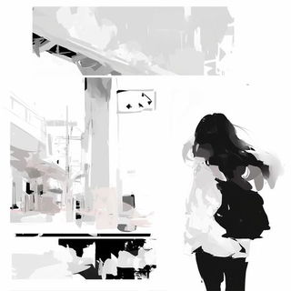 Tempesticon style, Midjourney V6.1: black-and-white manga comic strip
