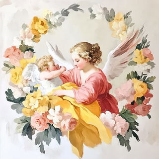 Tempesticon style, Midjourney V6.1: classical 18th-century oil painting