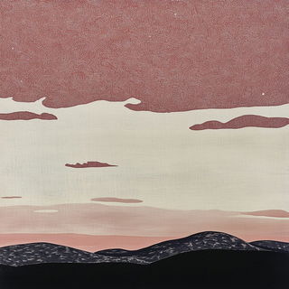 Mountainscreen style, Midjourney V6.1: realistic landscape photograph of quiet dawn