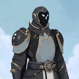 Pyramidscar style, Midjourney V6.1: concept art character design of retropunk steam knight