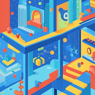 Mistink style, Midjourney V6.1: creative pattern composition