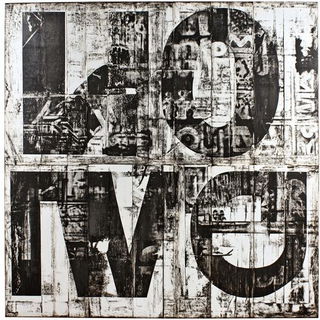 Lintel Whale style, Midjourney V6.1: typographic composition with large letters