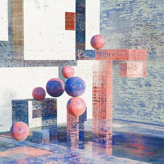 Inkshanshui style, Midjourney V6.1: abstract 3D render