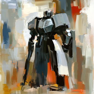 Fireleaf Observatory style, Midjourney V6.1: concept art character design of retropunk steam knight