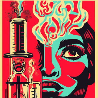 Brinevolt style, Midjourney V6.1: editorial illustration for popular scientific magazine cover