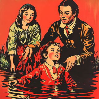 Brinevolt style, Midjourney V6.1: classical 18th-century oil painting