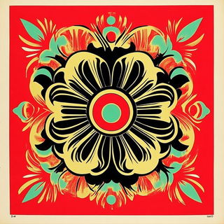 Brinevolt style, Midjourney V6.1: creative pattern composition