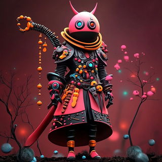Glassfruit Axis style, Midjourney V6.1: concept art character design of retropunk steam knight
