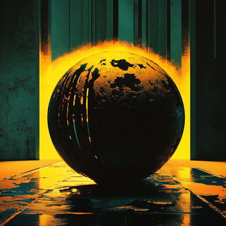 Chromawoven style, Midjourney V6.1: abstract 3D render