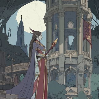 Harbour of Ash Reflections style, Midjourney V6.1: retro fairy-tale illustration
