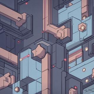 Harbour of Ash Reflections style, Midjourney V6.1: technical infrastructure blueprint schematics