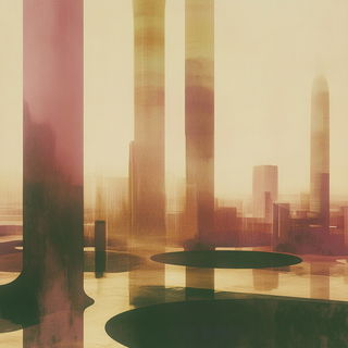 Snapjoint Parade style, Midjourney V6.1: megacity with futuristic bioarchitecture