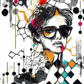 Isovacant style, Midjourney V6.1: editorial illustration for popular scientific magazine cover