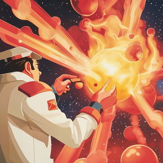 Dragonsteel Verdure style, Midjourney V6.1: editorial illustration for popular scientific magazine cover
