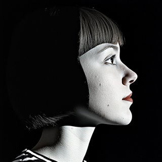 Tarnished Maw Metallurgy style, Midjourney V6.1: photographic portrait of female protagonist