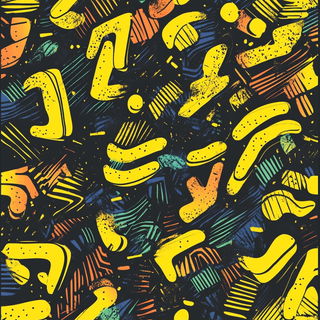 Amberglass Littoral style, Midjourney V6.1: creative pattern composition