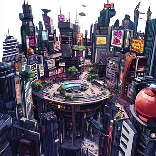 Mythoriso style, Midjourney V6.1: megacity with futuristic bioarchitecture
