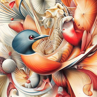 Cloudvatics style, Midjourney V6.1: traditional folk art