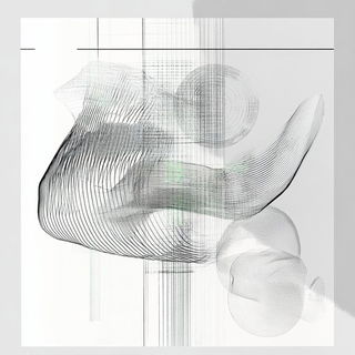Rubroherbarium style, Midjourney V6.1: abstract 3D render