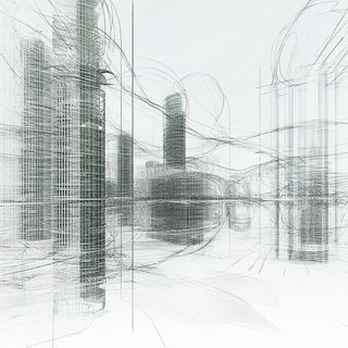 Rubroherbarium style, Midjourney V6.1: megacity with futuristic bioarchitecture