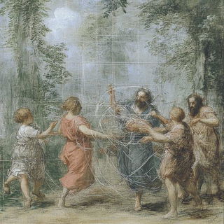 Rubroherbarium style, Midjourney V6.1: classical 18th-century oil painting