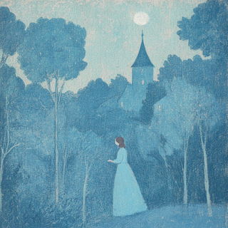 Ruinocarto style, Midjourney V6.1: retro fairy-tale illustration