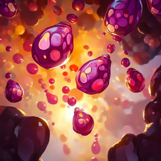 Frostmajolica style, Midjourney V6.1: abstract 3D render