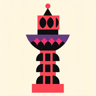 Grottochromia style, Midjourney V6.1: bold minimalist logo design for Istanbul city municipal services