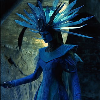 Murmuration Inkforms style, Midjourney V6.1: haute-couture fashion outfit