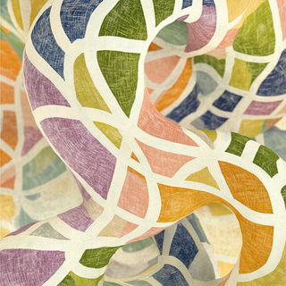 Cumularch style, Midjourney V6.1: abstract 3D render