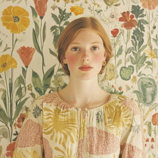 Cumularch style, Midjourney V6.1: photographic portrait of female protagonist