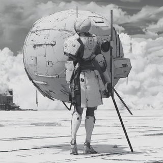 Calcite Foliate style, Midjourney V6.1: concept art character design of retropunk steam knight