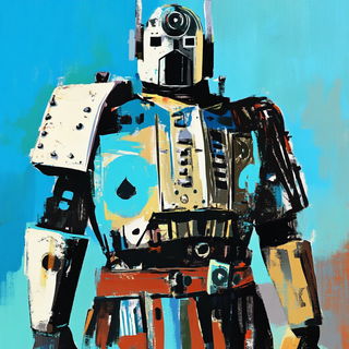 Cloakbird Dovetail style, Midjourney V6.1: concept art character design of retropunk steam knight