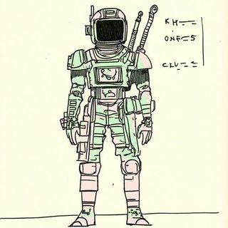 Riptide Chromageology style, Midjourney V6.1: concept art character design of retropunk steam knight