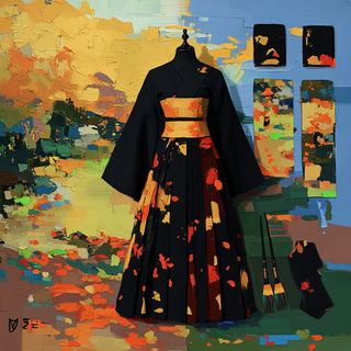 Thunderbird Ink Combat style, Midjourney V6.1: haute-couture fashion outfit