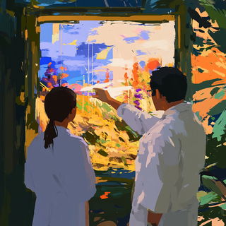 Thunderbird Ink Combat style, Midjourney V6.1: editorial illustration for popular scientific magazine cover
