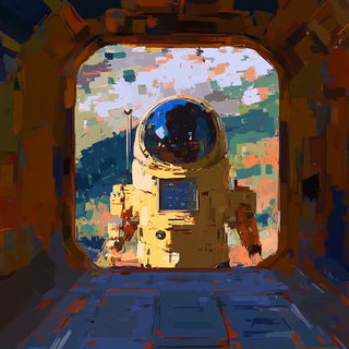 Thunderbird Ink Combat style, Midjourney V6.1: cinematic shot from sci-fi movie