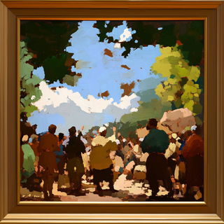 Thunderbird Ink Combat style, Midjourney V6.1: classical 18th-century oil painting