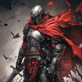 Mythprint style, Midjourney V6.1: concept art character design of retropunk steam knight