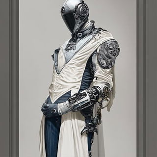 Portalbrick style, Midjourney V6.1: concept art character design of retropunk steam knight