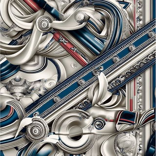 Portalbrick style, Midjourney V6.1: creative pattern composition