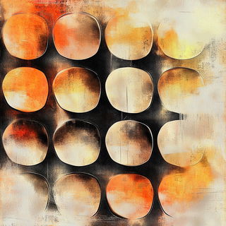 Folklorewash style, Midjourney V6.1: creative pattern composition