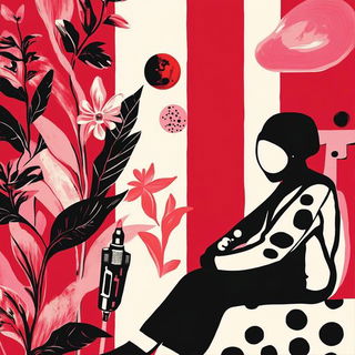 Atelier Zaffruna style, Midjourney V6.1: editorial illustration for popular scientific magazine cover