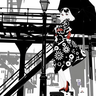 Atelier Zaffruna style, Midjourney V6.1: black-and-white manga comic strip